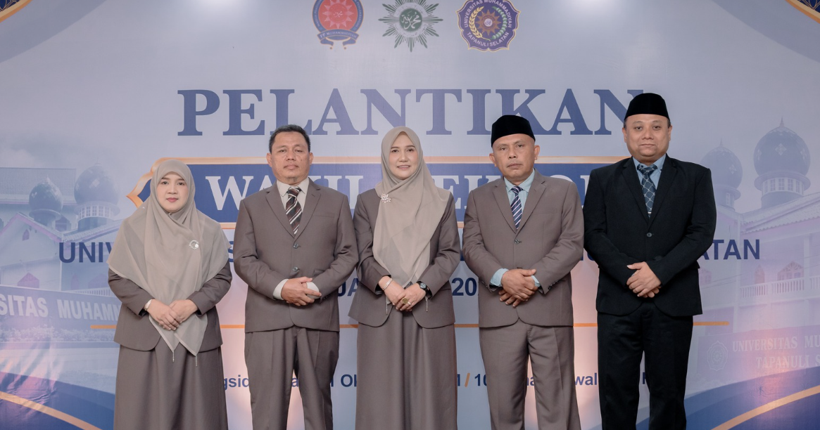 Resmi Dilantik, Tiga Wakil Rektor Universitas Muhammadiyah Tapanuli Selatan Masa Jabatan 2026–2030 Diarahkan Perkuat Digitalisasi dan Kolaborasi